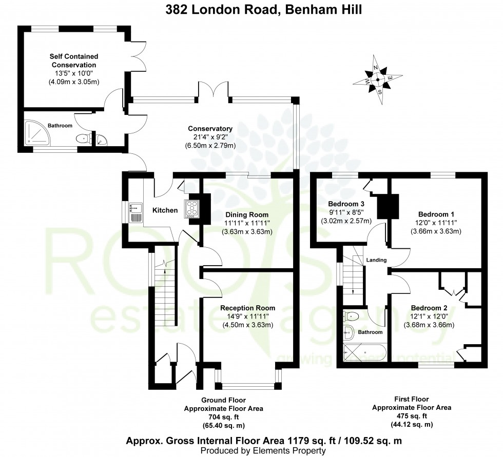 Floorplan for Benham Hill, Thatcham, Berkshire