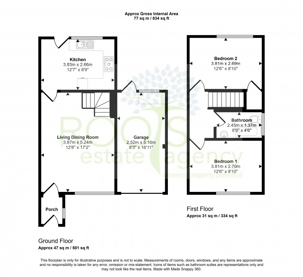 Floorplan for Thatcham, Berkshire
