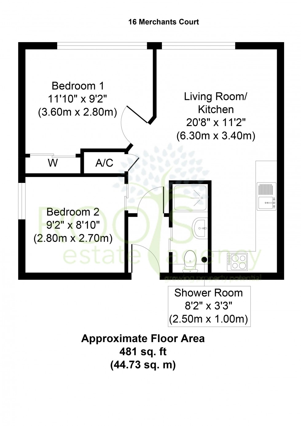 Floorplan for Newbury, Berkshire