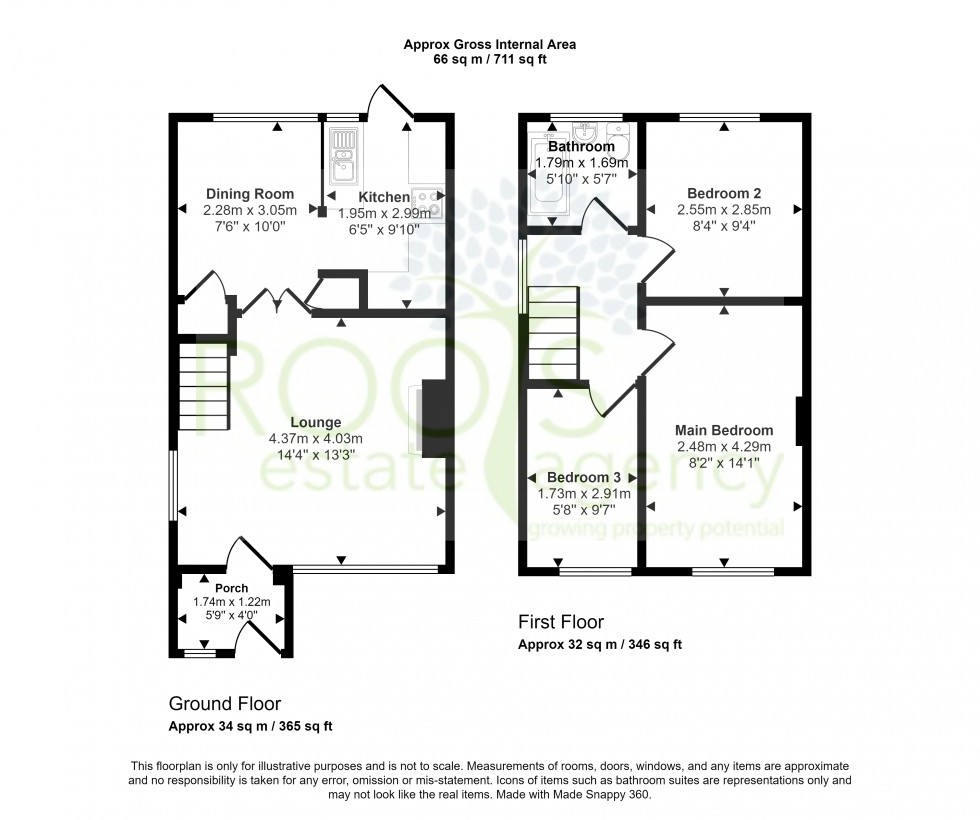 Floorplan for Thatcham, West Berkshire