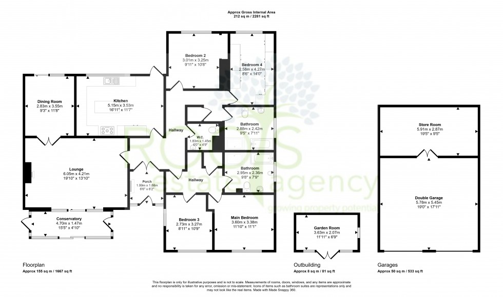 Floorplan for Thatcham, Berkshire