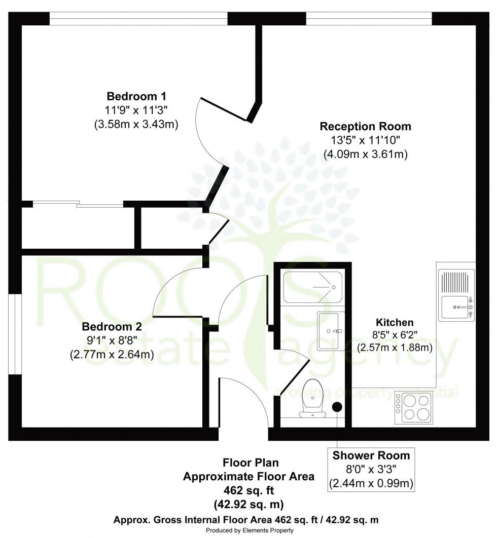 Floorplan for Newbury, Berkshire