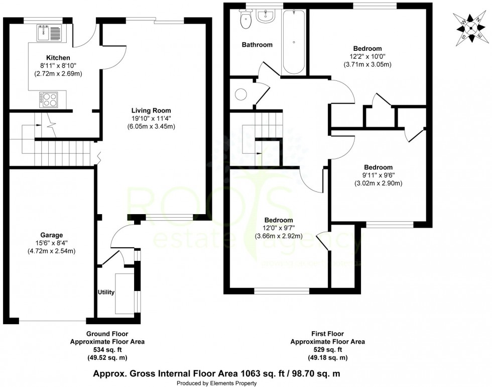 Floorplan for Thatcham, Berkshire