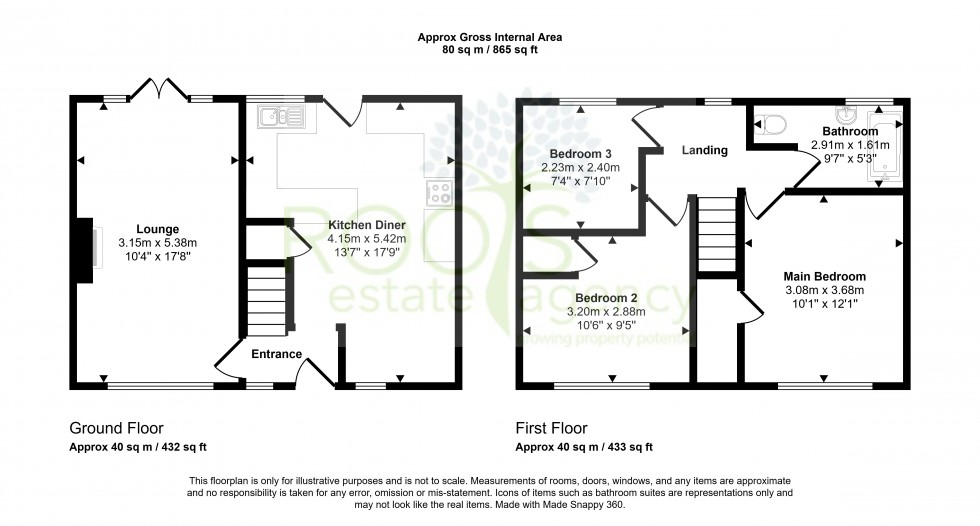 Floorplan for Newbury, Berkshire
