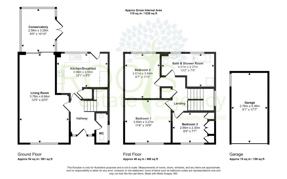 Floorplan for Thatcham, West Berkshire