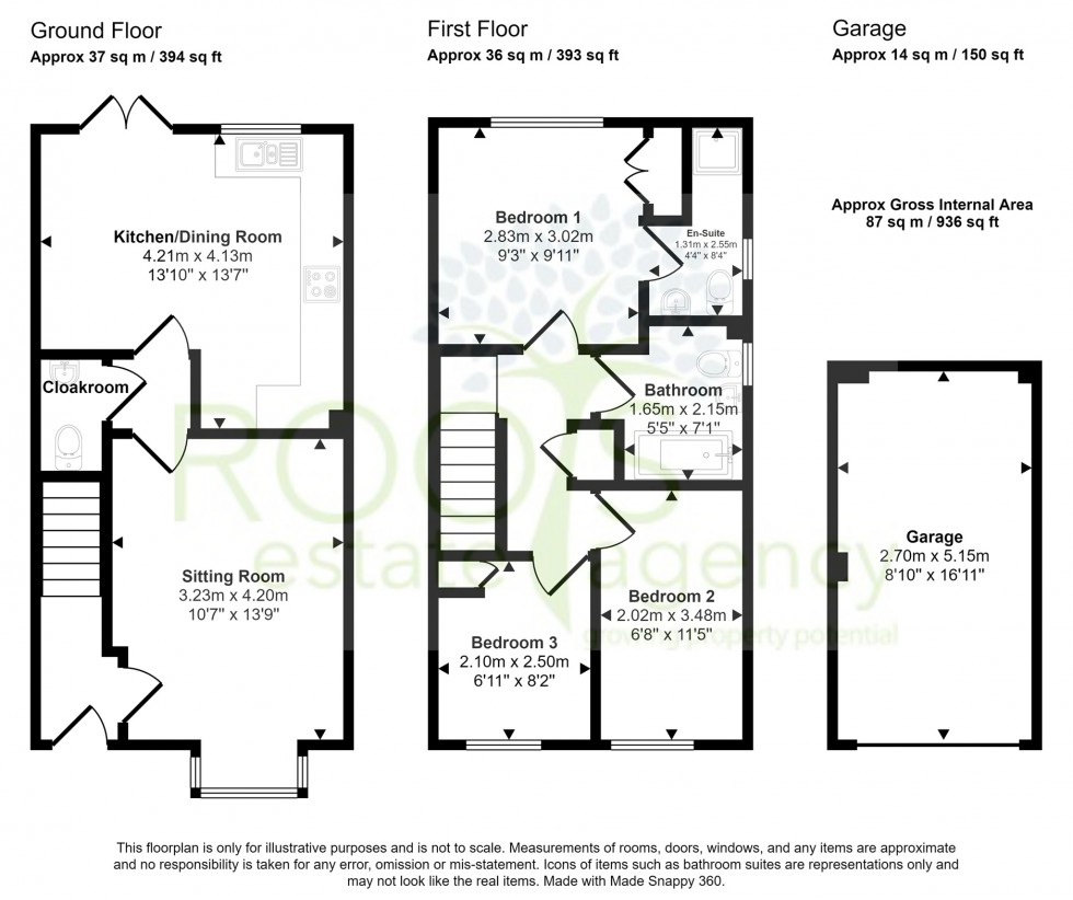 Floorplan for Thatcham, West Berkshire