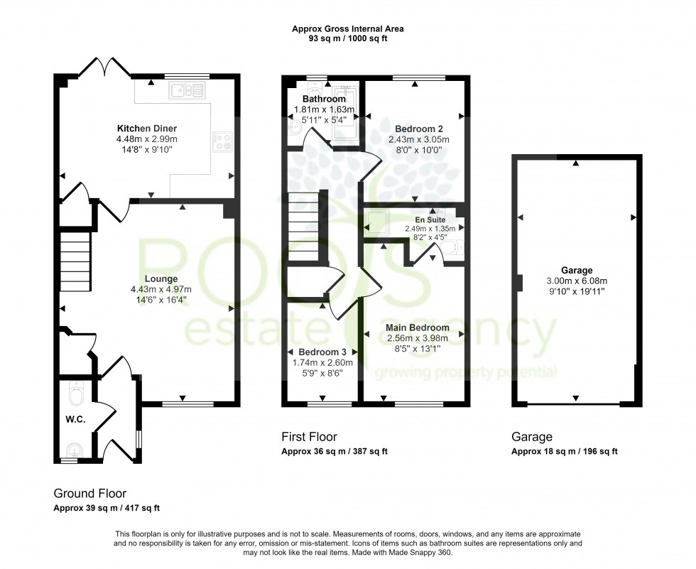 Floorplan for Thatcham, Berkshire