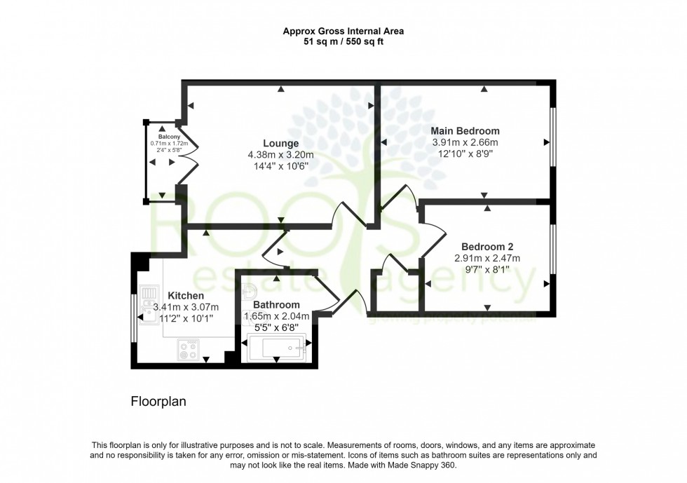 Floorplan for Newbury, Berkshire