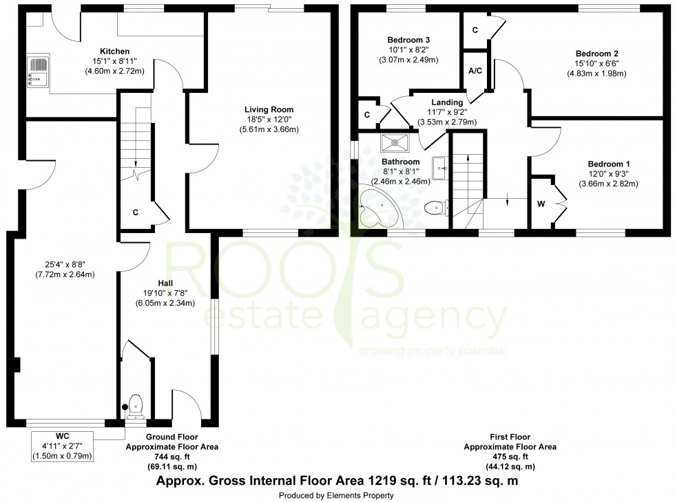 Floorplan for Speen, Newbury, Berkshire