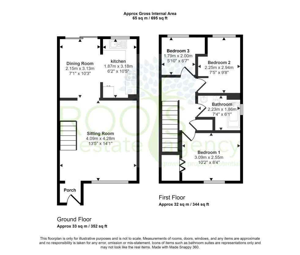 Floorplan for Thatcham, Berkshire