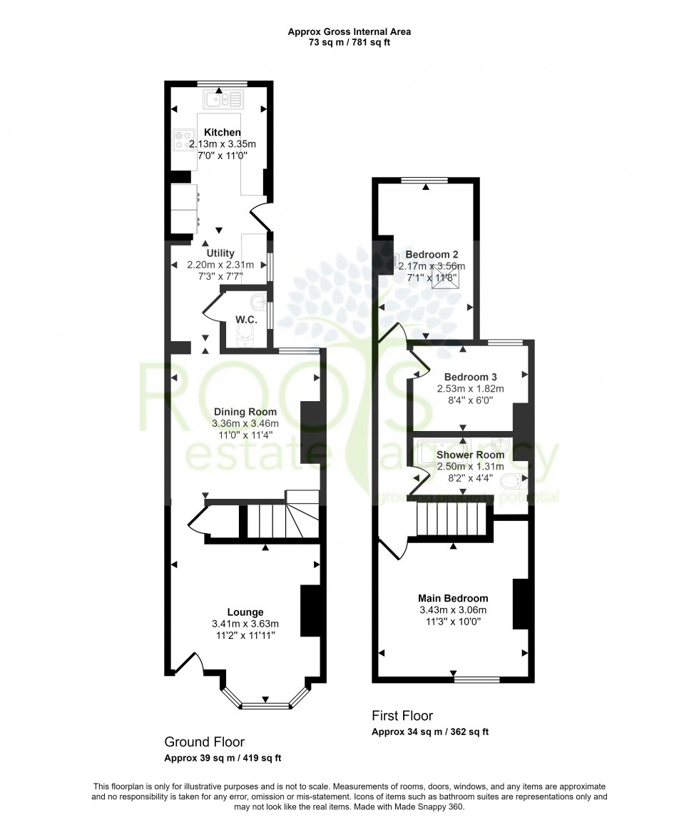 Floorplan for Newbury, West Berkshire