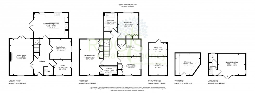 Floorplan for Thatcham, Berkshire