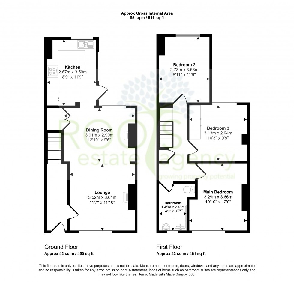 Floorplan for Newbury, Berkshire