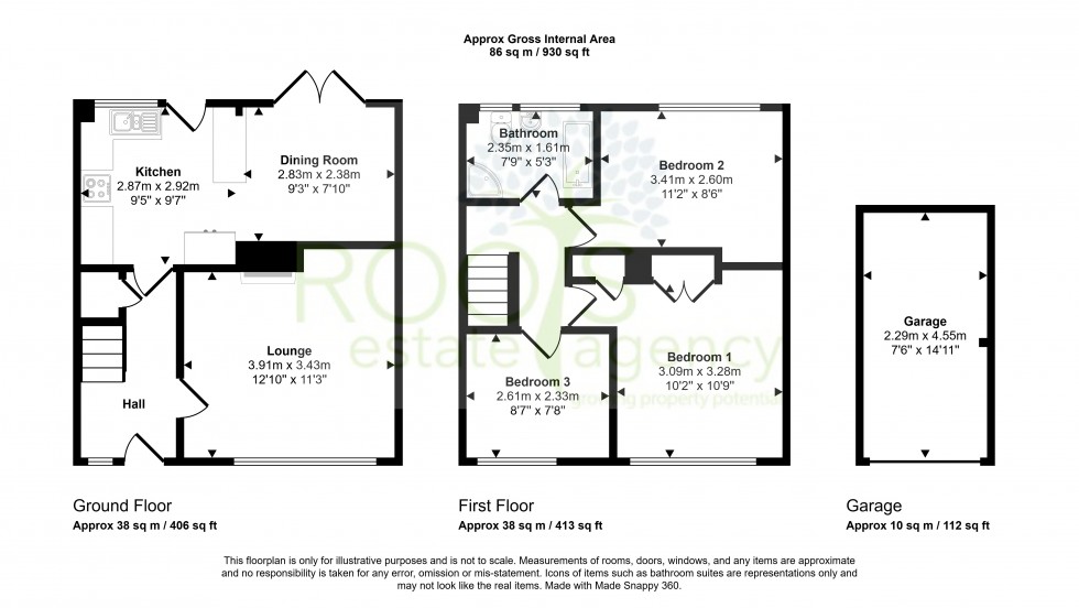 Floorplan for Thatcham, Berkshire