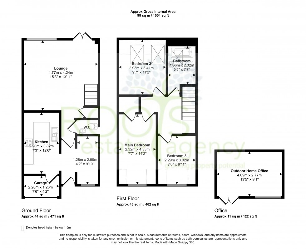 Floorplan for Thatcham, West Berkshire