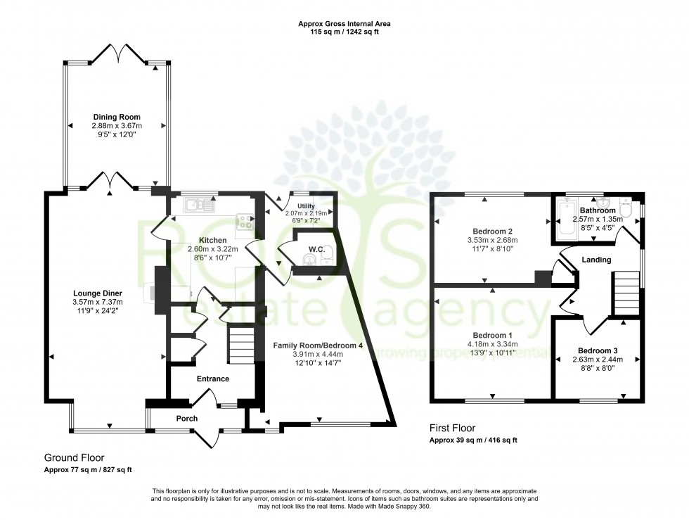 Floorplan for Thatcham, Berkshire