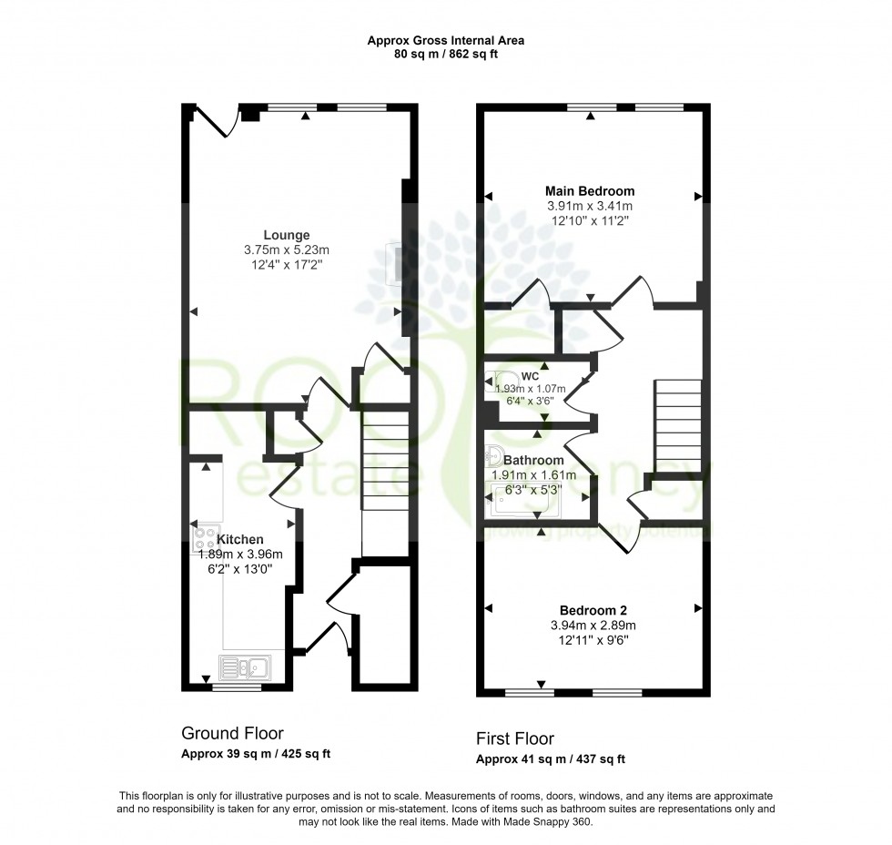 Floorplan for Newbury, Berkshire