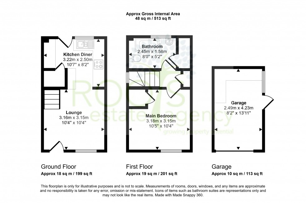 Floorplan for Thatcham, Berkshire