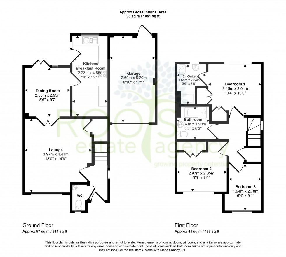 Floorplan for Newbury, Berkshire