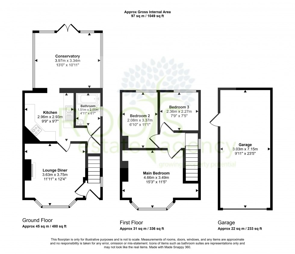 Floorplan for Thatcham, West Berkshire