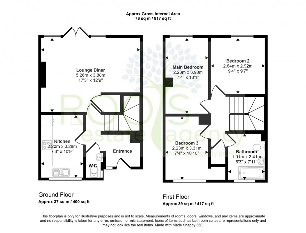 Floorplan for Newbury, Berkshire