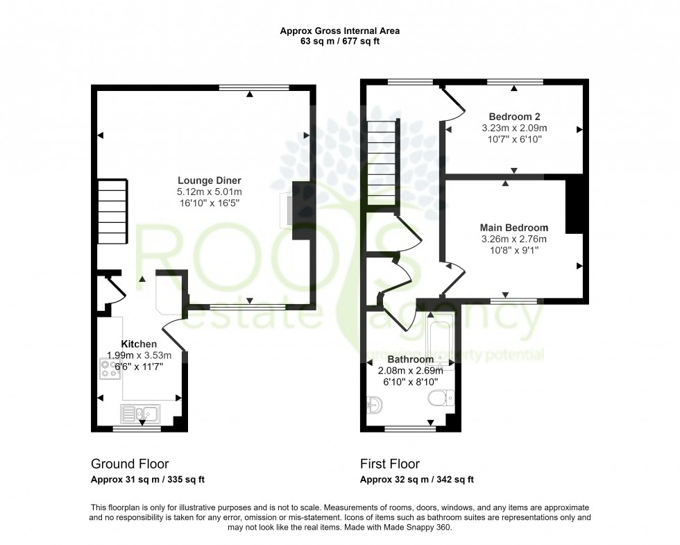 Floorplan for Thatcham, Berkshire