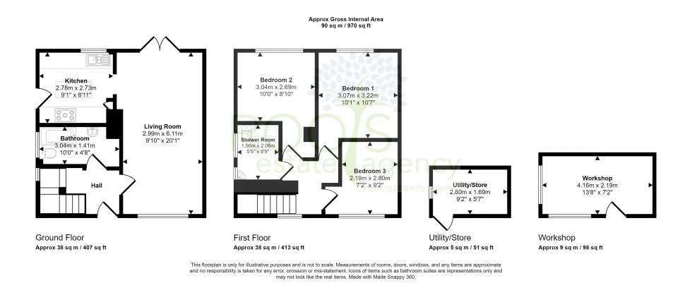 Floorplan for Thatcham, Berkshire