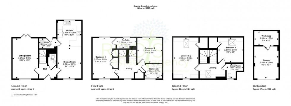 Floorplan for Thatcham, Berkshire