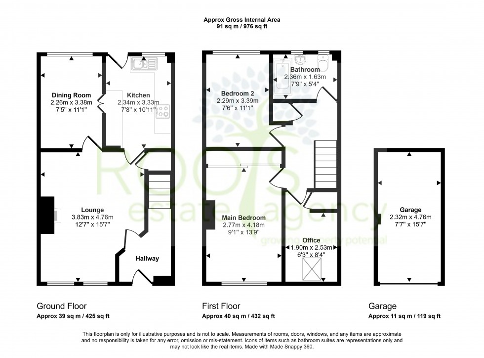 Floorplan for Thatcham, Berkshire