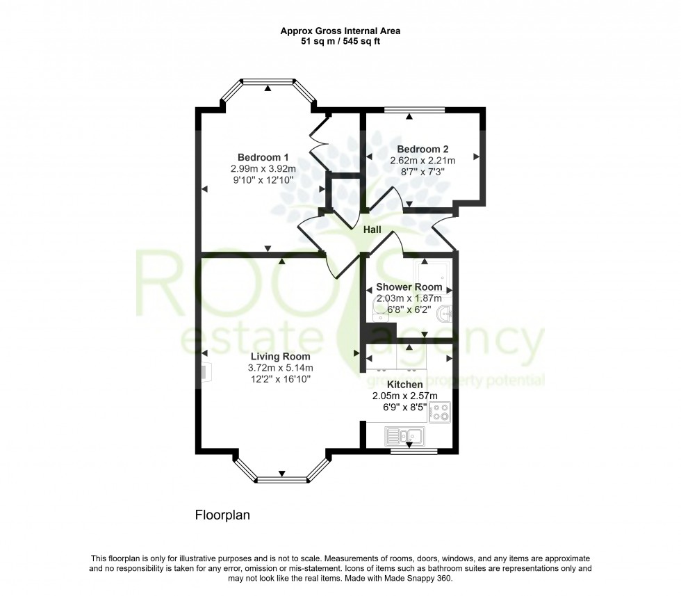 Floorplan for Thatcham, Berkshire