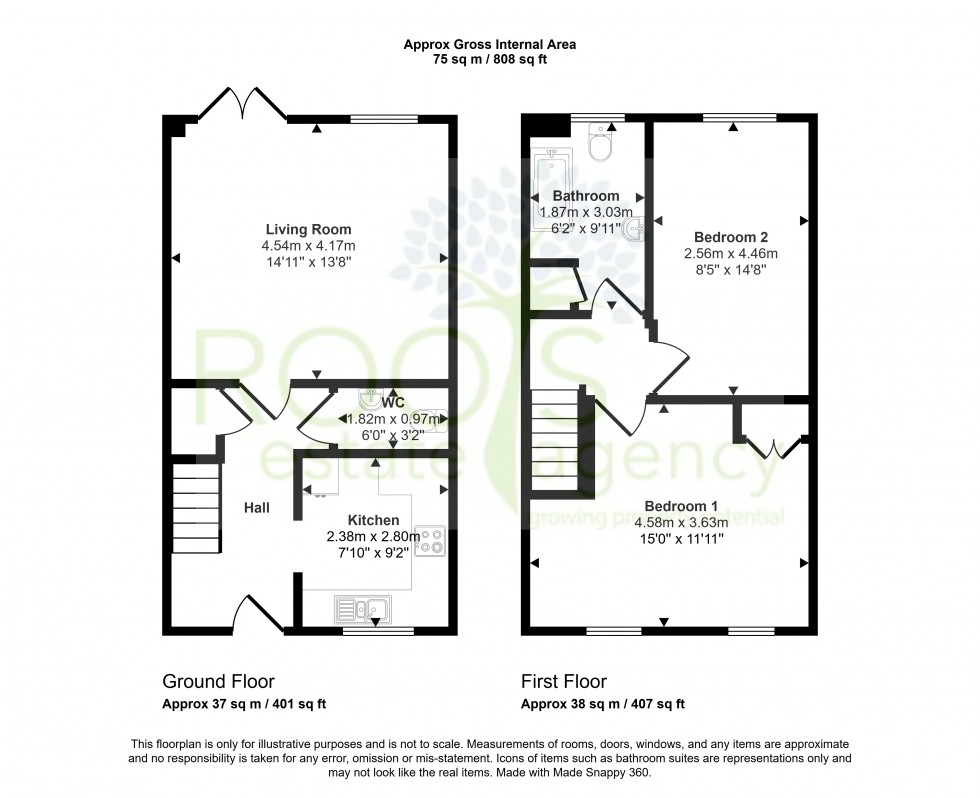 Floorplan for Thatcham, Berkshire