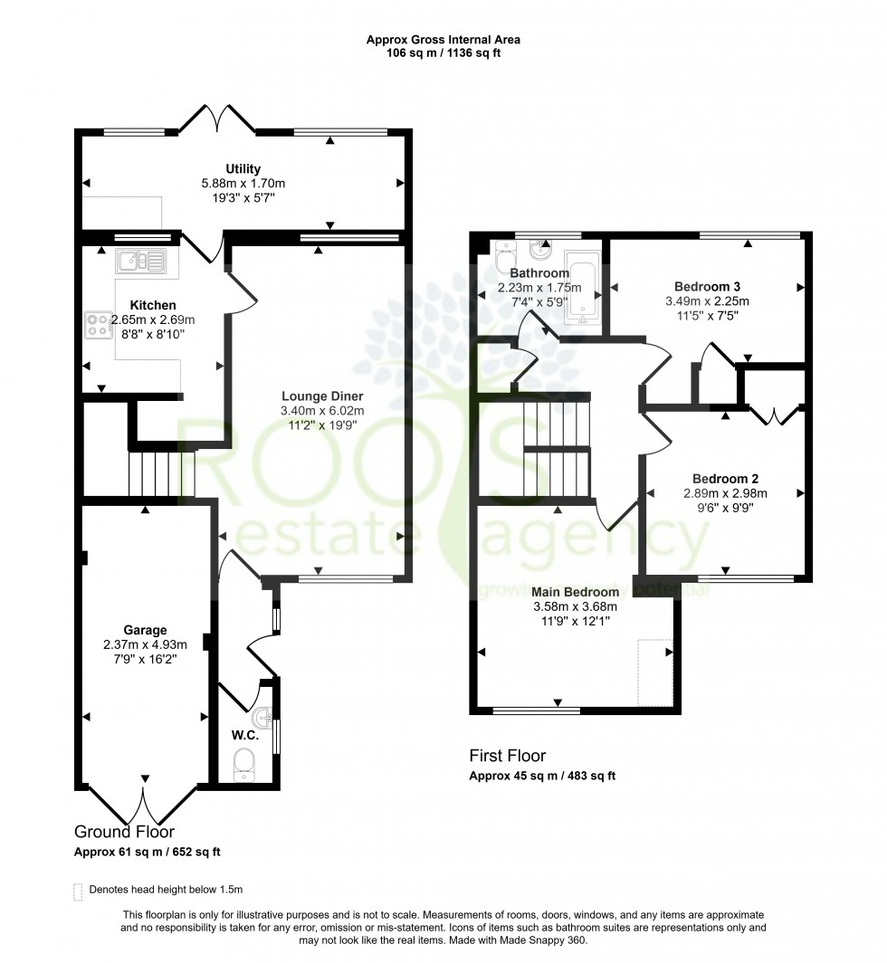 Floorplan for Thatcham, Berkshire