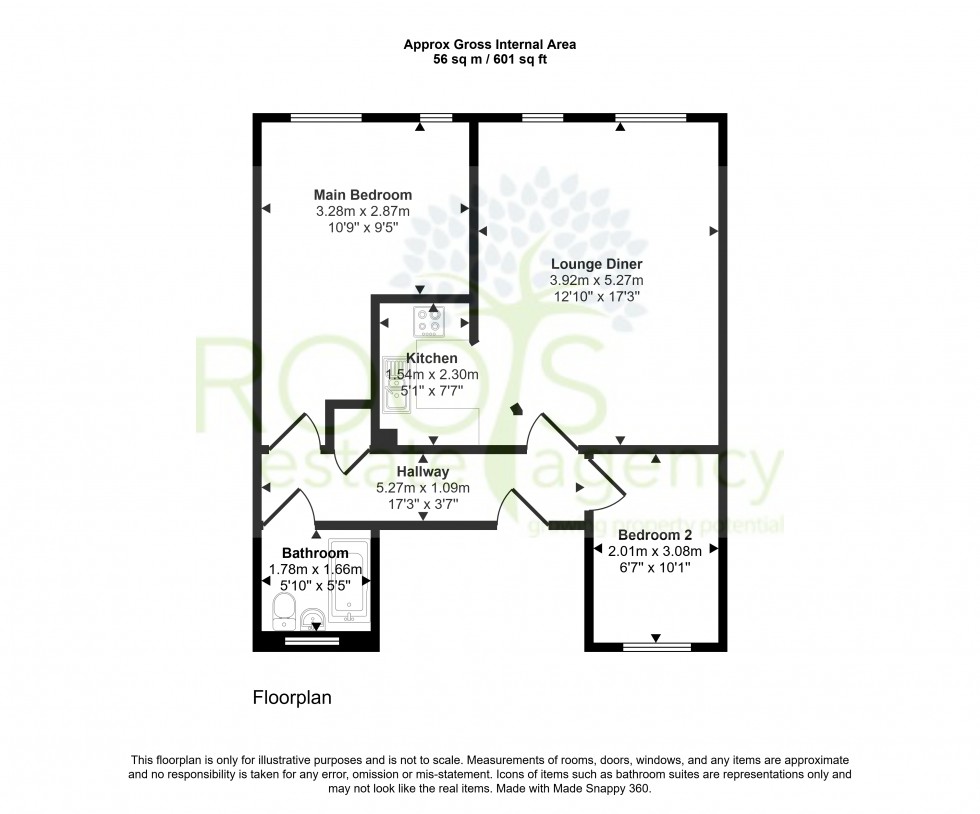 Floorplan for Thatcham, Berkshire