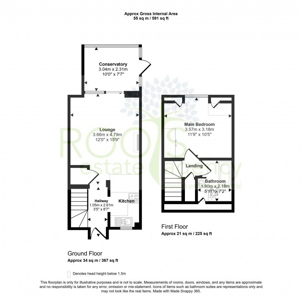 Floorplan for Thatcham, Berkshire