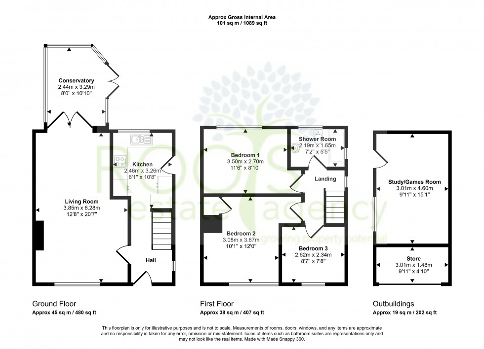 Floorplan for Thatcham, Berkshire