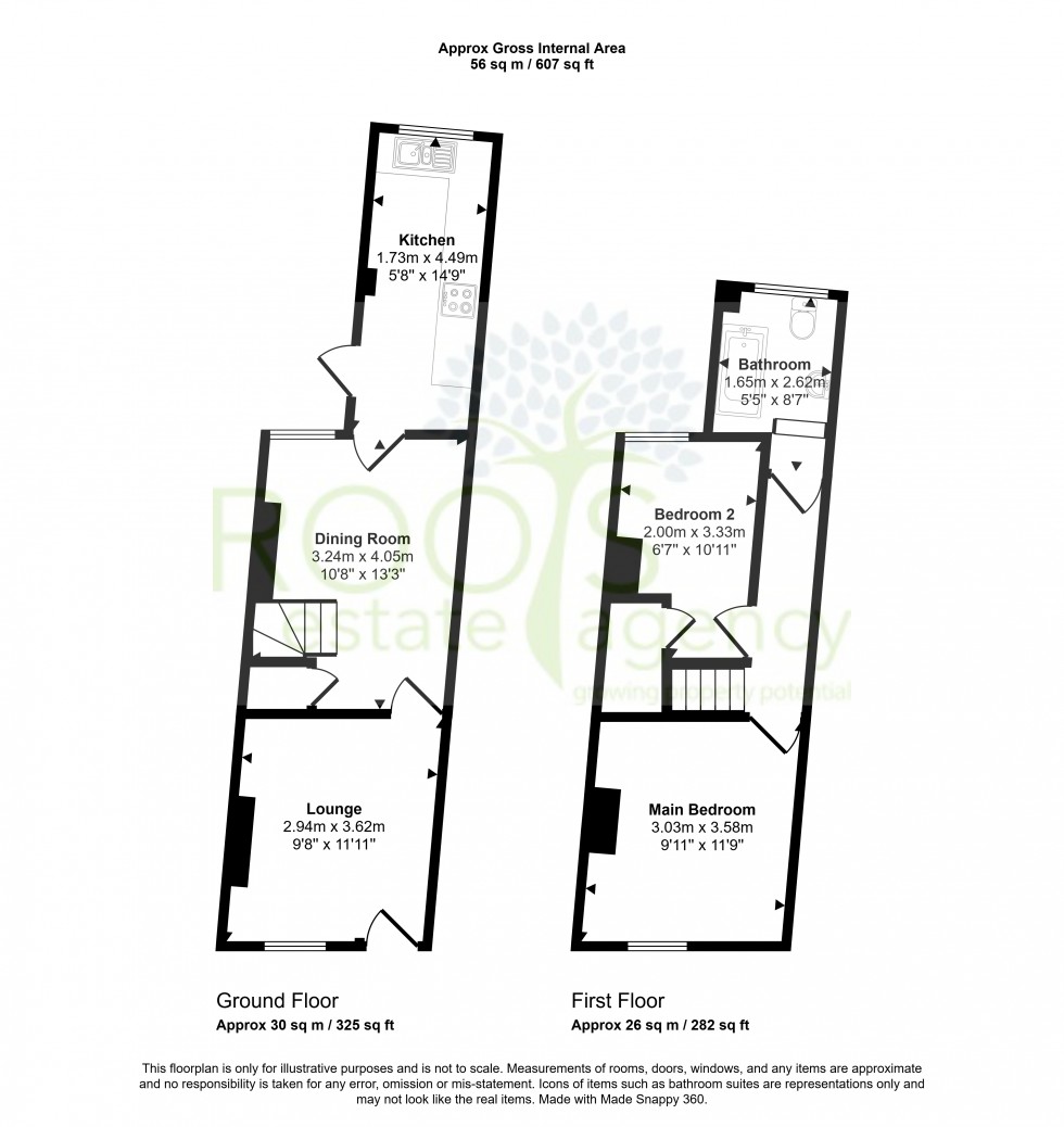 Floorplan for Newbury