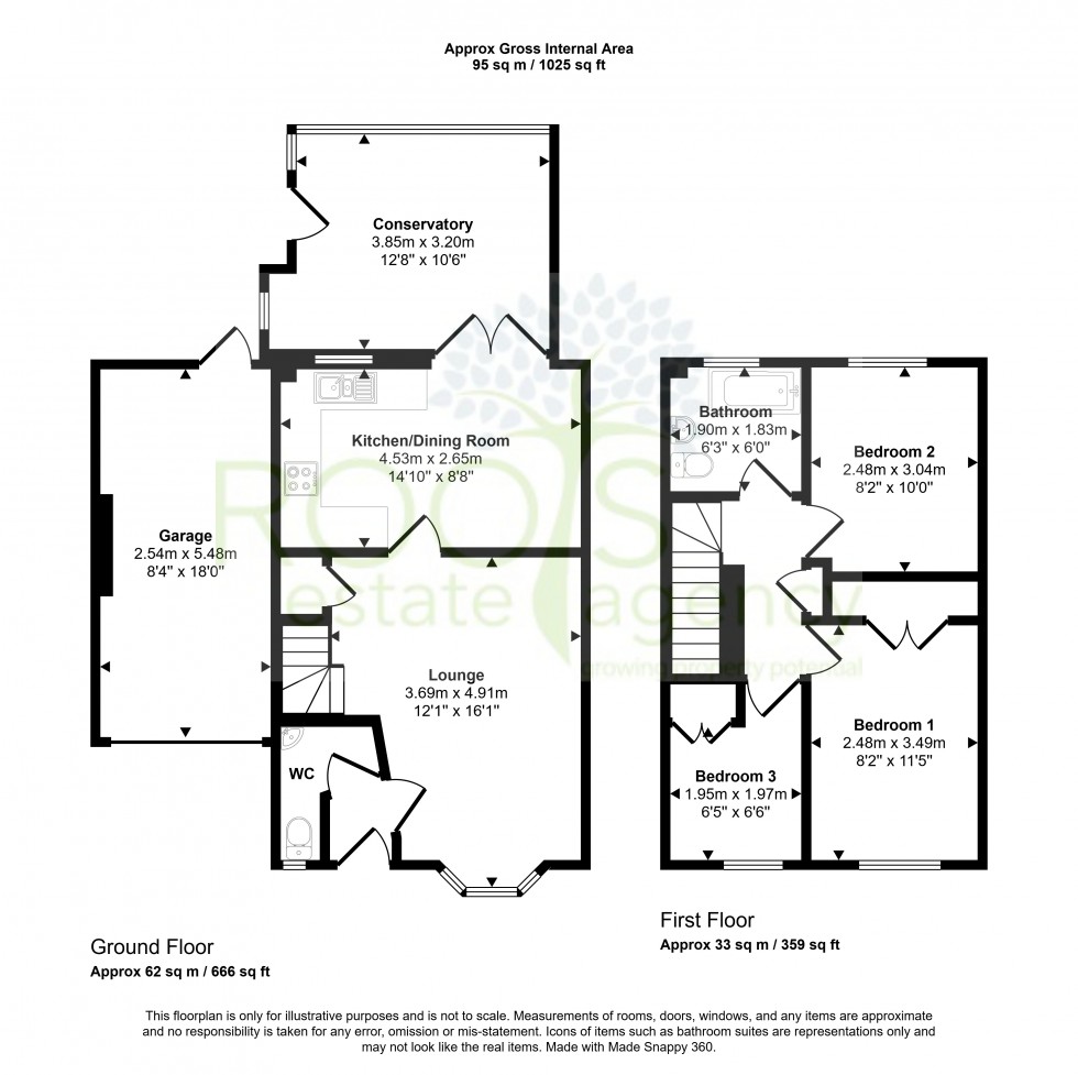 Floorplan for Thatcham, Berkshire