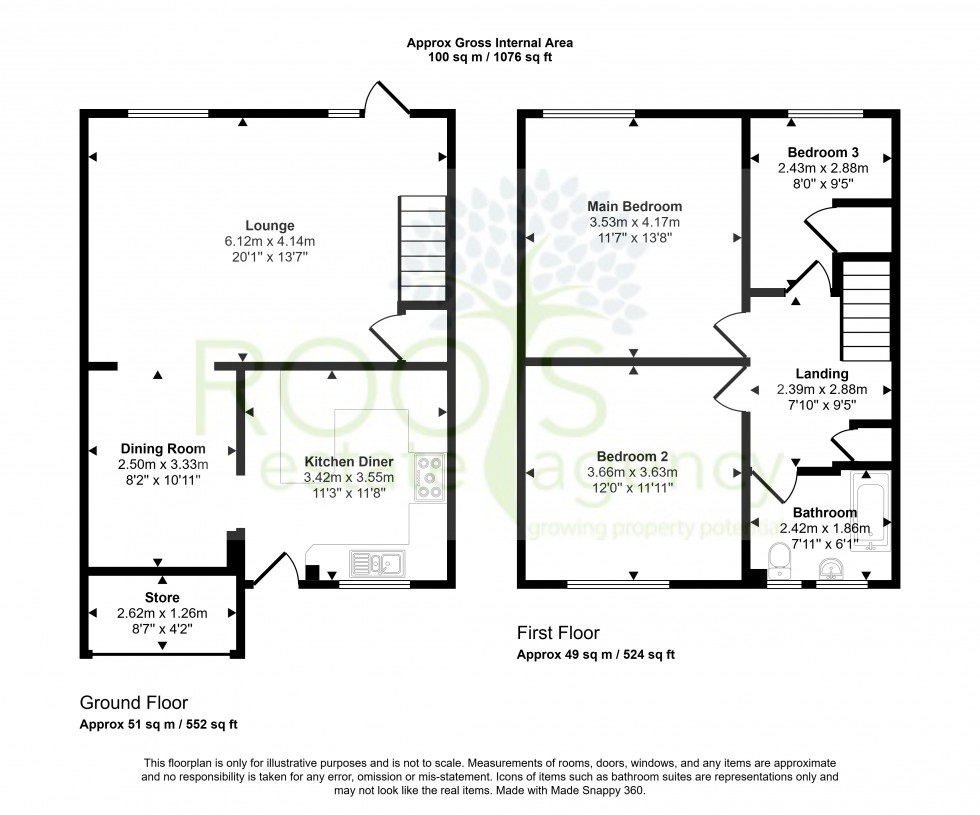 Floorplan for Thatcham, Berkshire