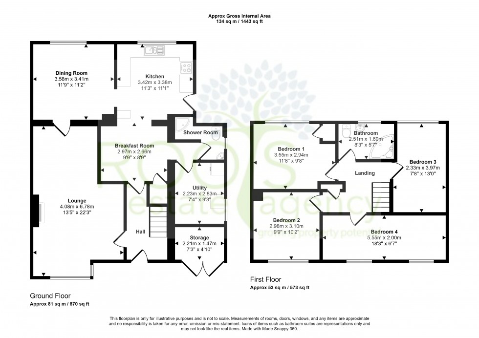 Floorplan for Thatcham, Berkshire