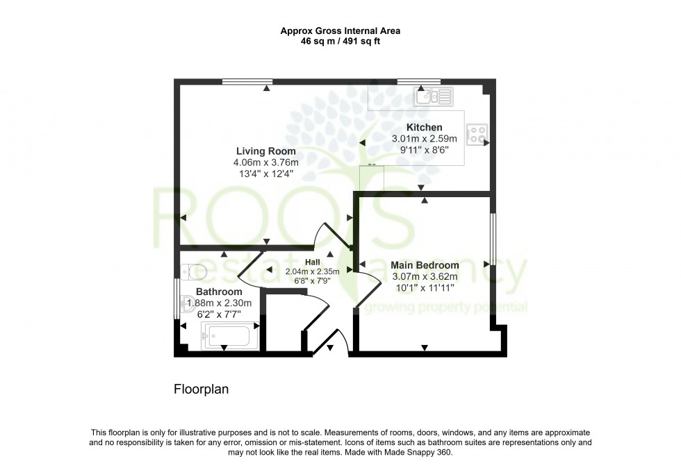 Floorplan for Thatcham, Berkshire