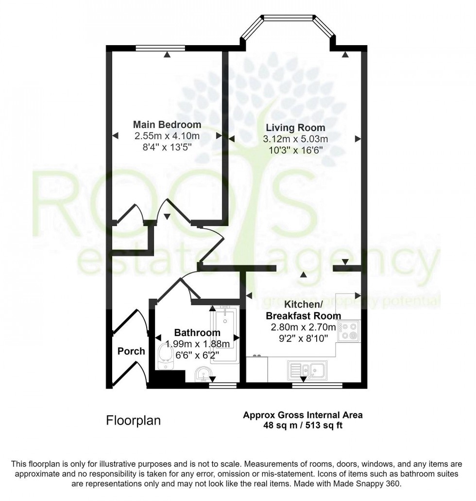 Floorplan for Thatcham, Berkshire