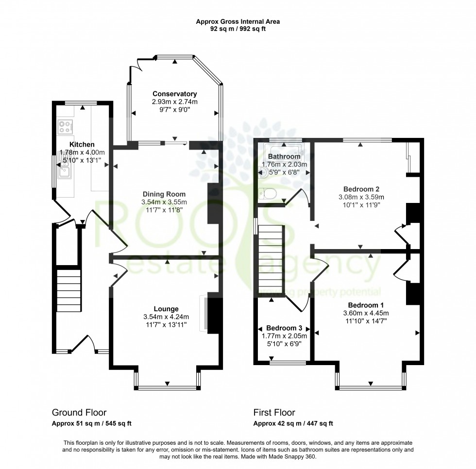 Floorplan for Thatcham, Berkshire