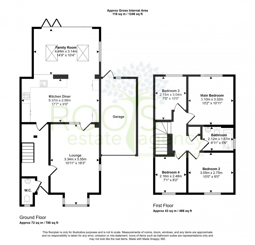 Floorplan for Thatcham, Berkshire