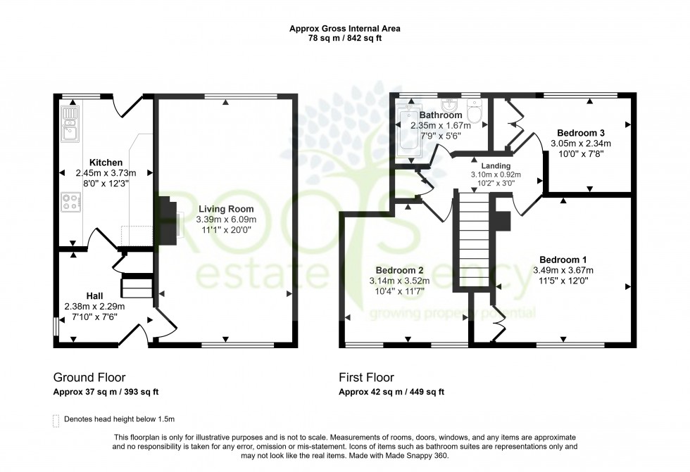 Floorplan for Thatcham, Berkshire