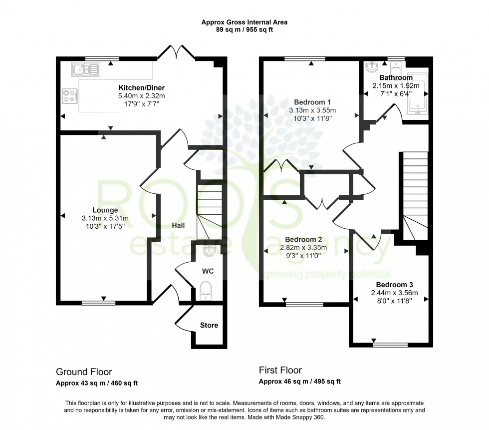 Floorplan for Newbury, Berkshire
