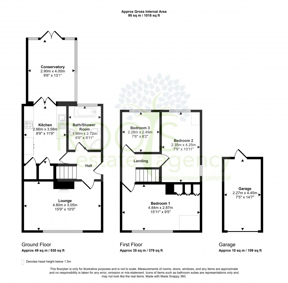 Floorplan for Thatcham, Berkshire