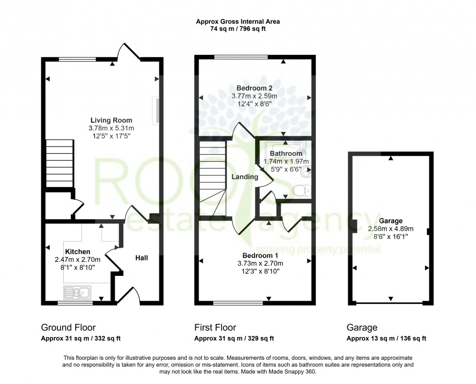 Floorplan for Thatcham, Berkshire