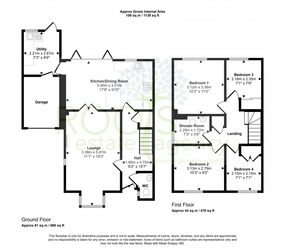 Floorplan for Thatcham, Berkshire