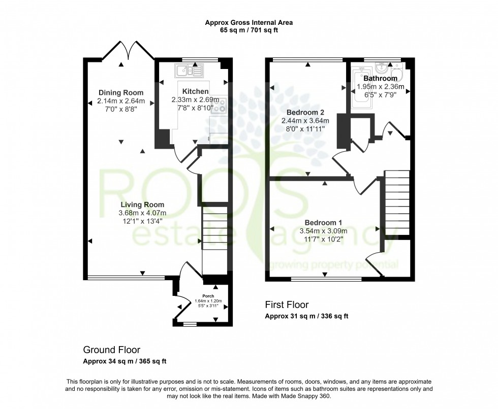 Floorplan for Wash Common, Newbury, Berkshire
