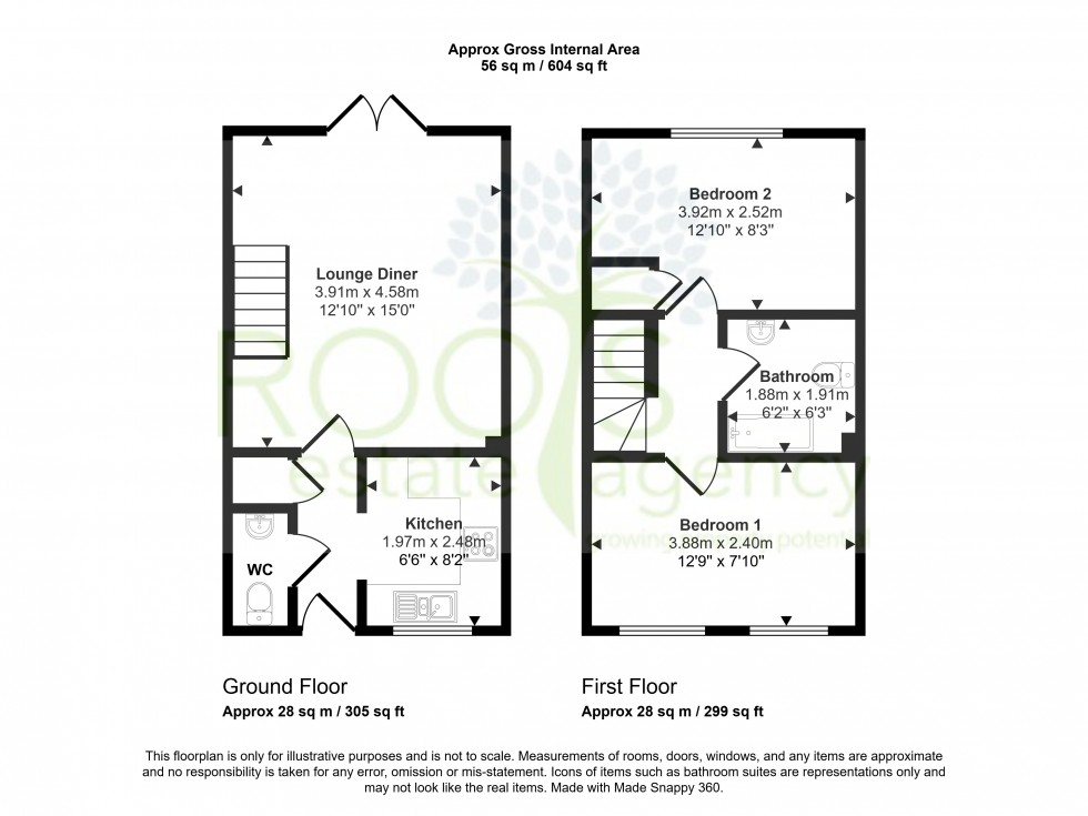 Floorplan for Thatcham, Berkshire